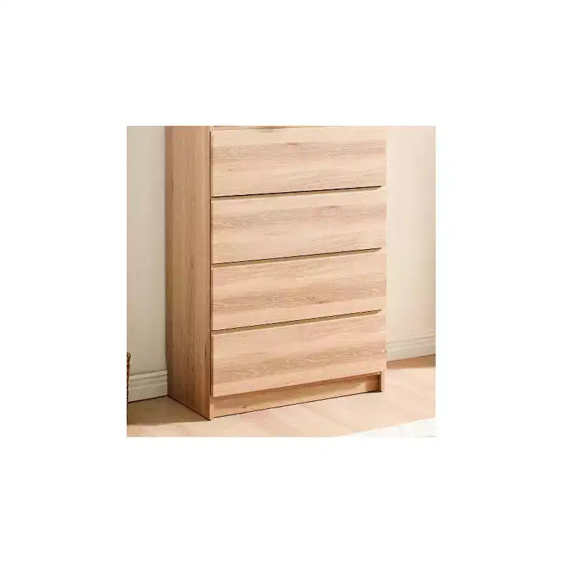 Cabina Armadio Grigio Legno con Ripiani e Cassetti, 1 Persona