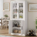 Mobiletto in legno a 4 ante stile "Frame" marrone per 1