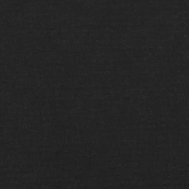 Poltrona imbottita nera, tessuto in poliestere, monoposto, 23,6"