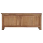 Mobile TV in teak naturale, marrone, 2 ante, per TV fino a 30"