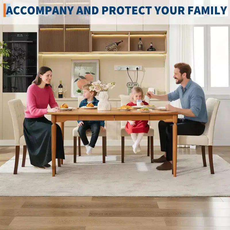 Sedia da pranzo Parsons imbottita in lino, set da 2 (beige / nero / blu / grigio), 1 posto