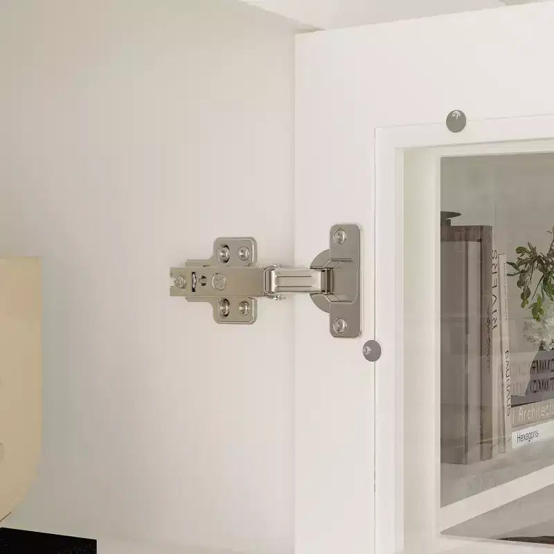 Mobile credenza con vetrine espositivo bianco