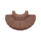 Divano Modulare in Ecopelle Color Cognac, Seduta Singola