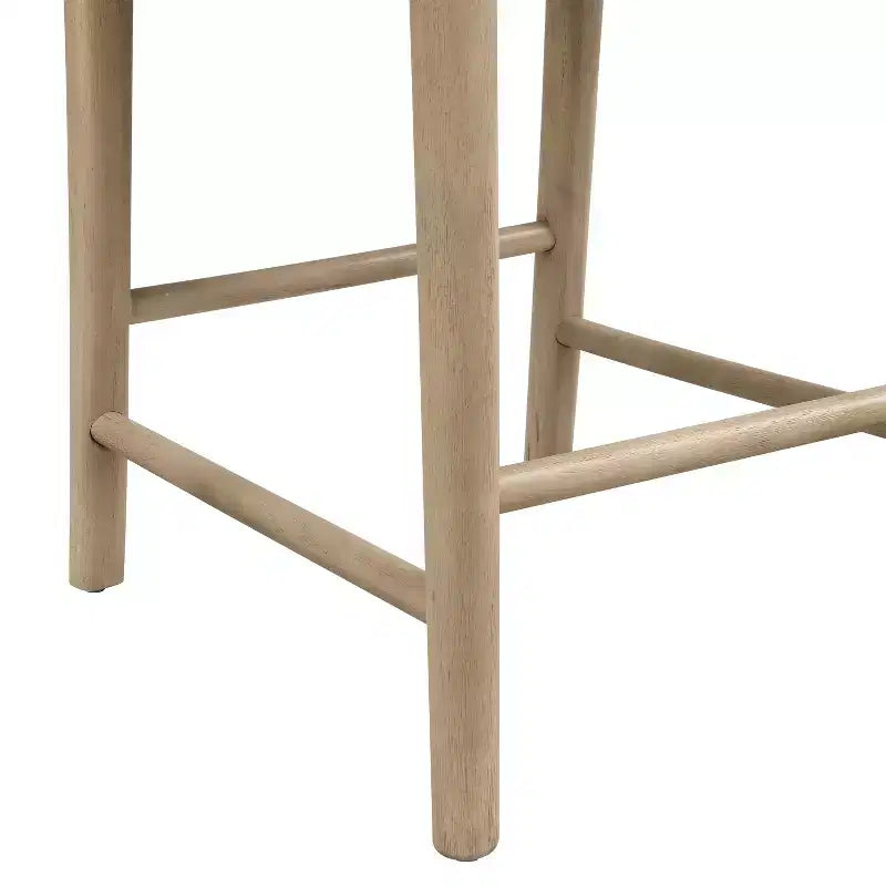 Set da pranzo da 3 pezzi in stile rustico Brown Farmhouse, altezza bancone, 2 posti a sedere