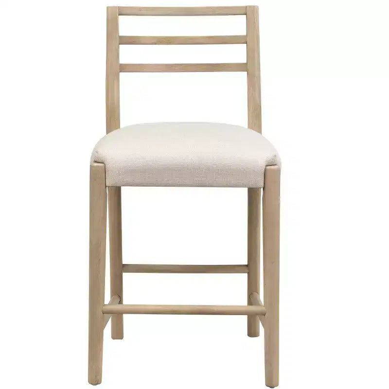 Set da pranzo da 3 pezzi in stile rustico Brown Farmhouse, altezza bancone, 2 posti a sedere