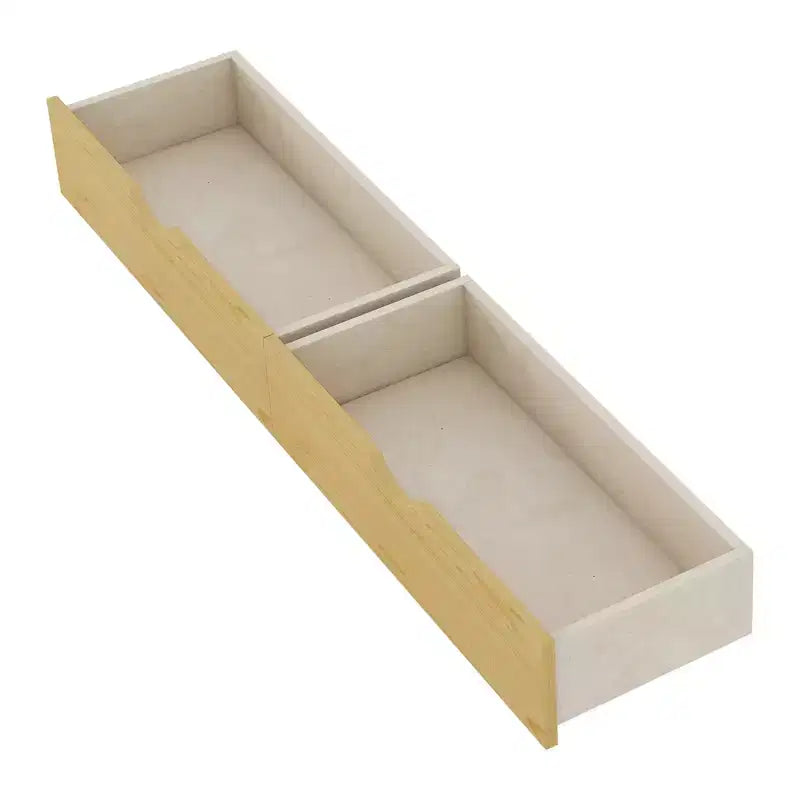 Letto a piattaforma singolo per bambini a grandezza naturale con spondine di protezione – Per 1 bambino (bambine e bambini)
