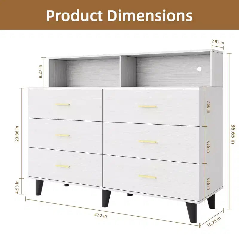 Mobile Bar Caffè da 120 cm (Nero / Noce Scuro / Bianco) – Credenza a 4 Ante con 2 Cassetti e Prese Elettriche