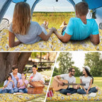 Materasso futon da pavimento matrimoniale a fiori gialli, materassino arrotolabile pieghevole, 1 persona