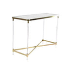 Consolle acrilico oro – Stile contemporaneo, singola