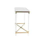 Consolle acrilico oro – Stile contemporaneo, singola