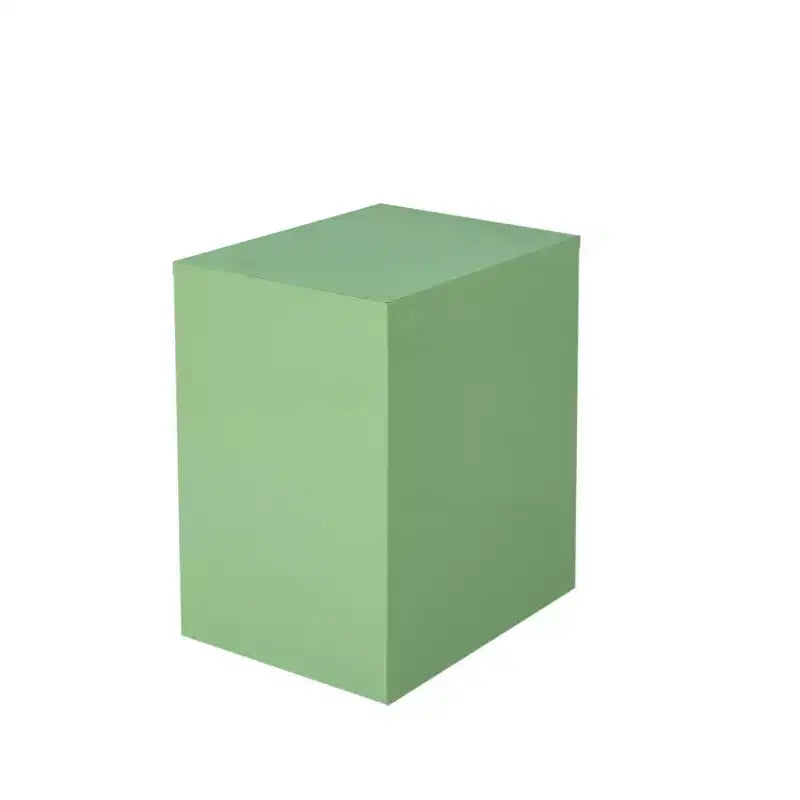 Classificatore in metallo a 3 cassetti, verde/viola, per 1 persona