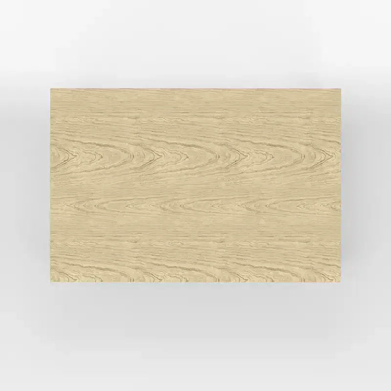 Set da pranzo in legno di gomma bianco/naturale, 2-4 posti a sedere