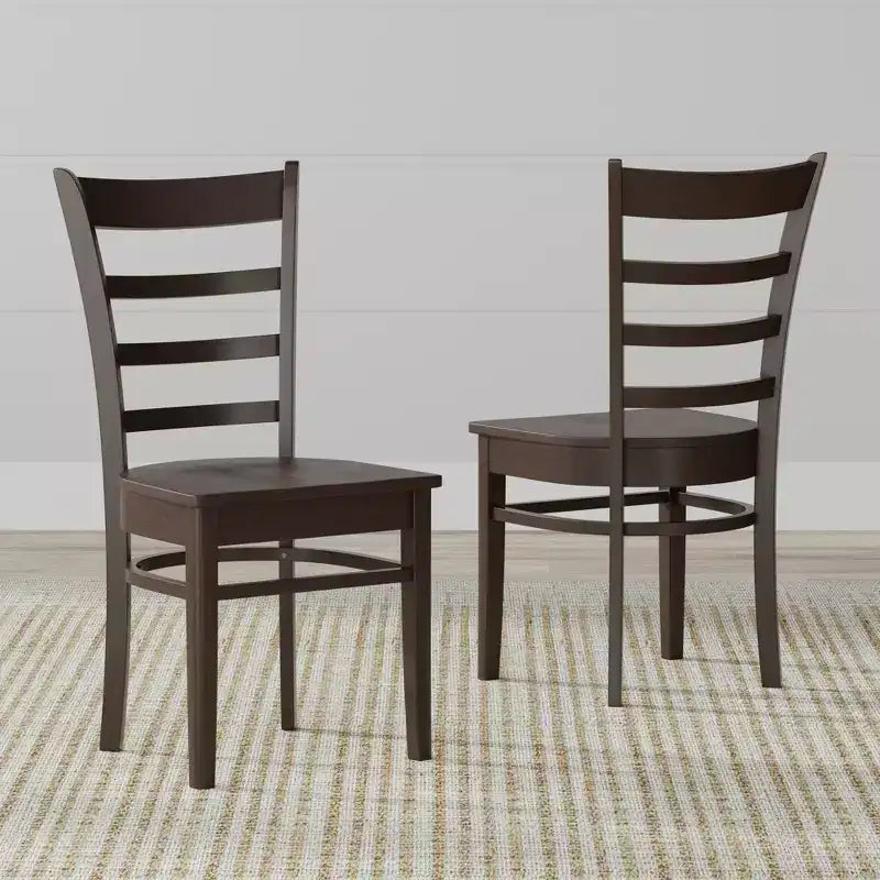 Set da pranzo in legno di gomma bianco/naturale, 2-4 posti a sedere